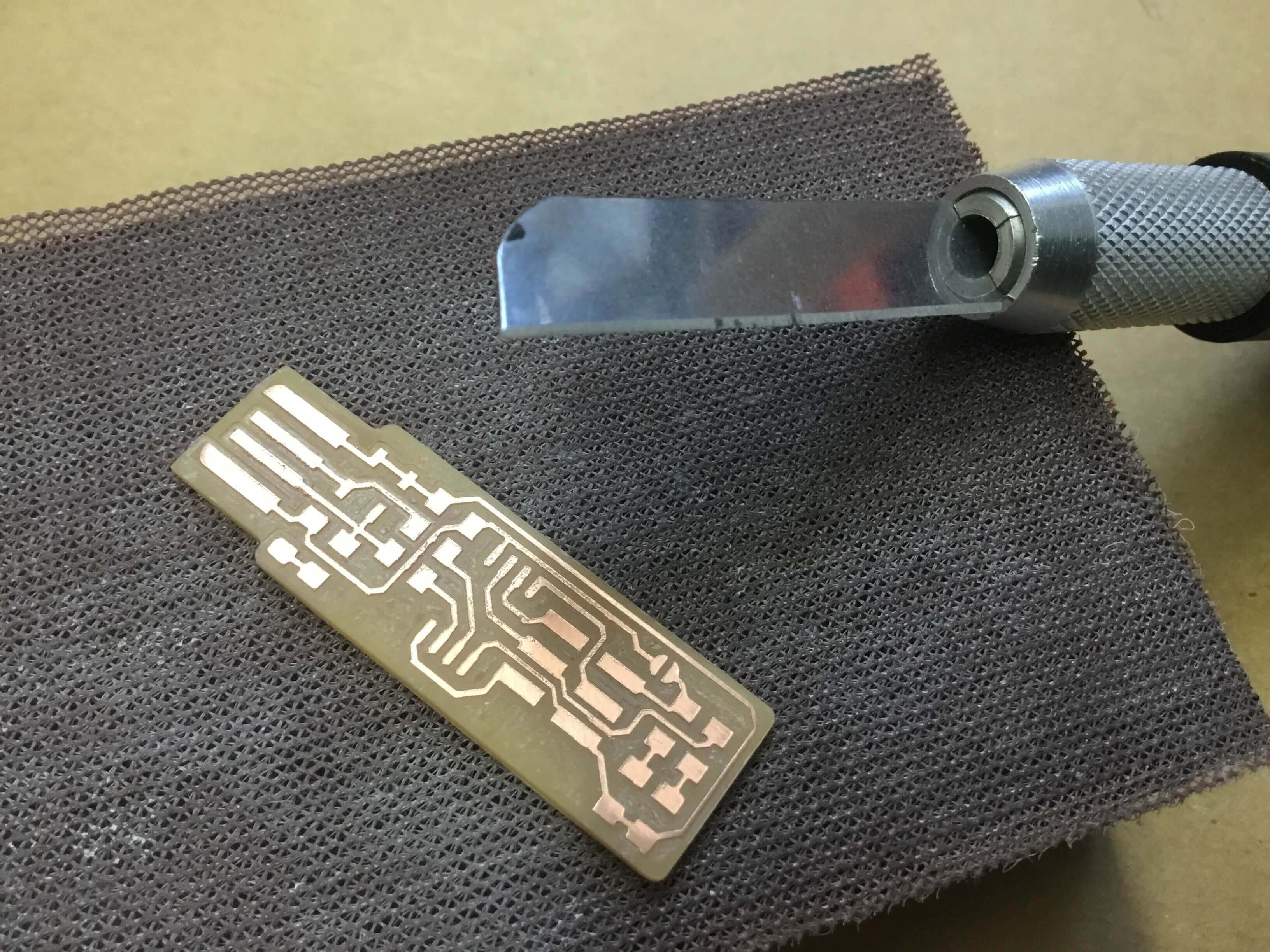 Sanding and Scalpling